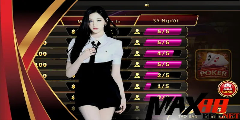 poker max88 Vì sao poker max88 trở thành điểm đến yêu thích của dân chơi chiến thuật?